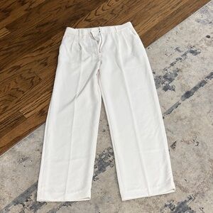 Aritzia Women’s Cream Effortless Pants size 10